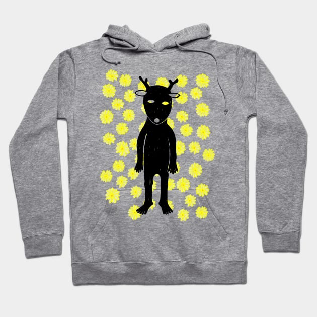 Deer Man Hoodie by TheMothFlock